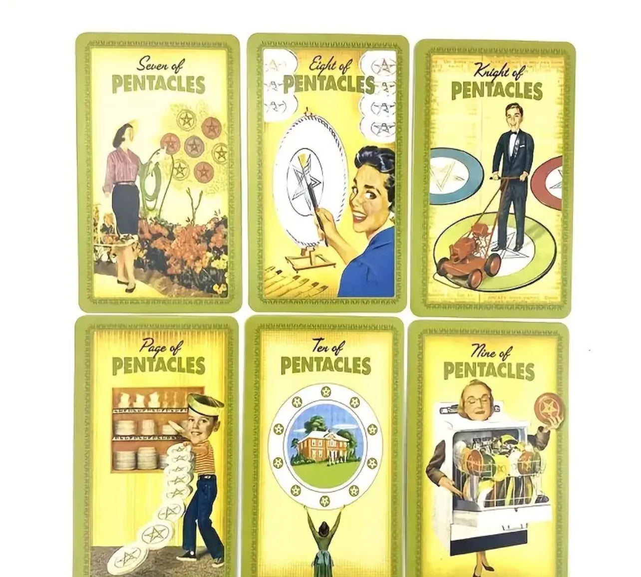 Vintage Housewives Tarot Cards