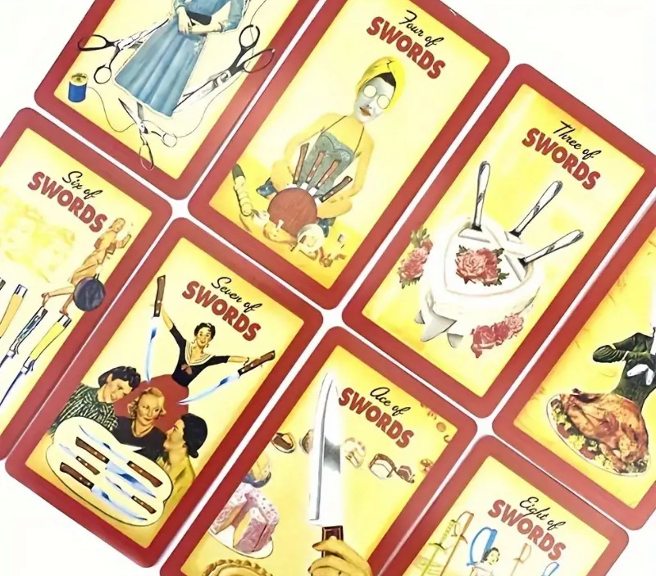 Vintage Housewives Tarot Cards