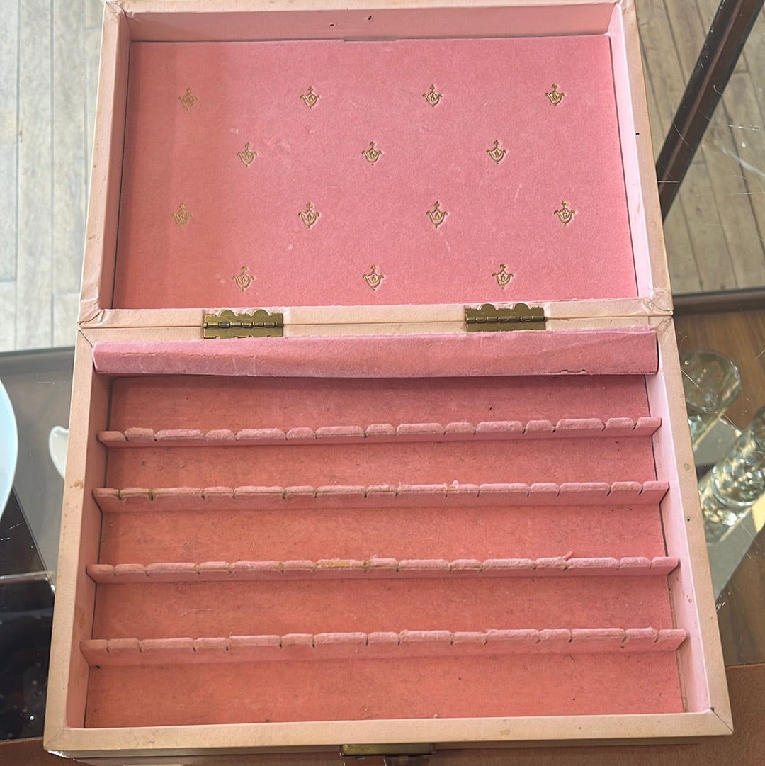 Pink Earring Jewelry Box