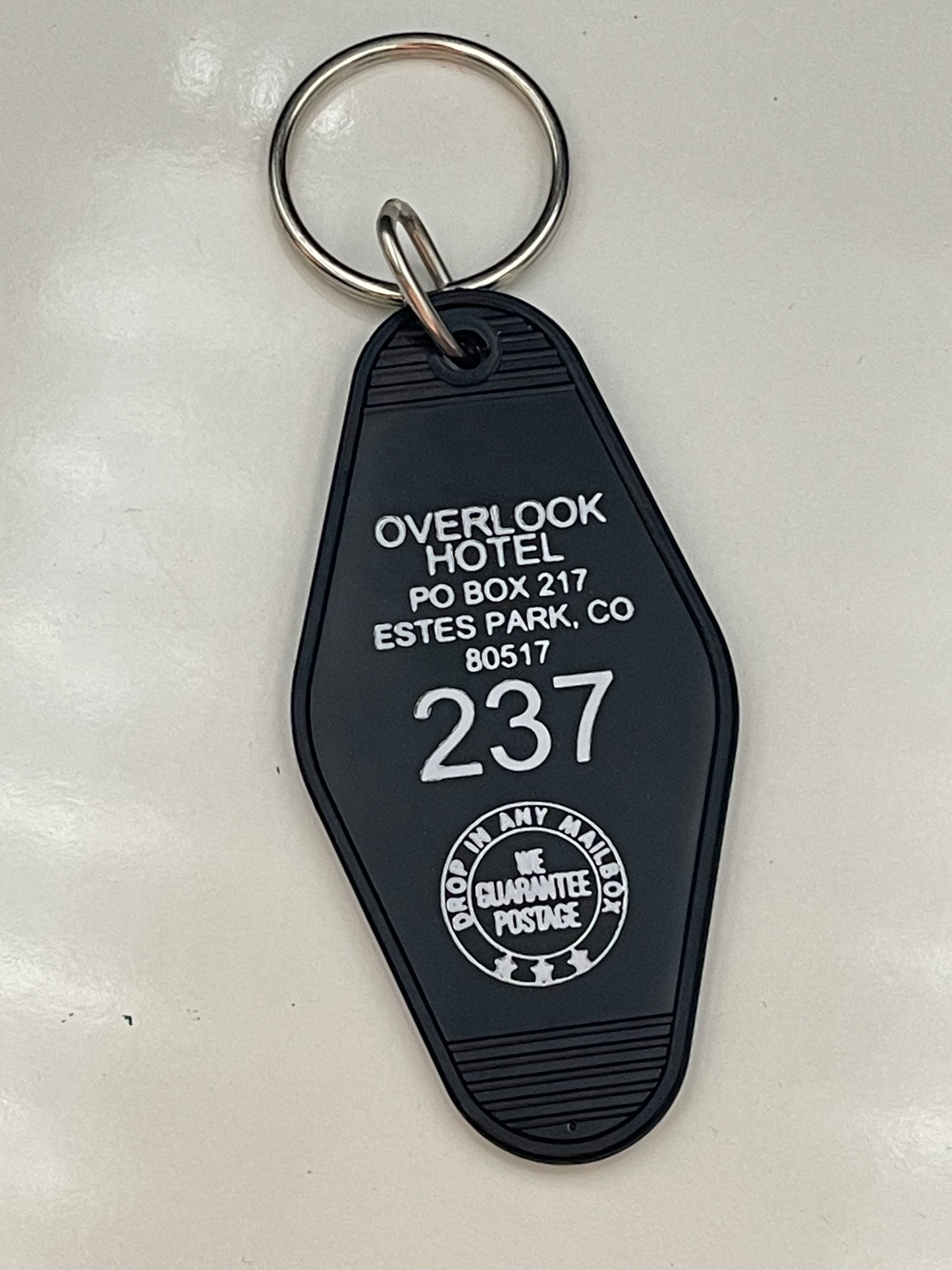 Overlook Hotel Vintage Style Motel Key Chain