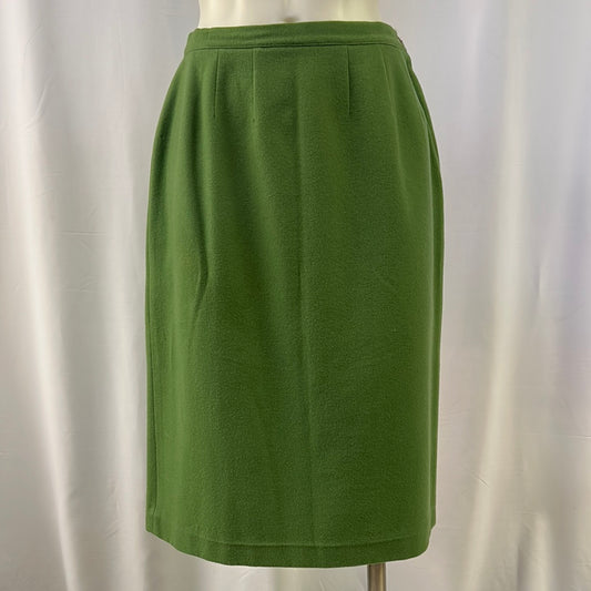 Women’s Green Wool Skirt