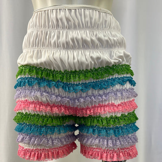 Multi-Colored Lace Pantaloons
