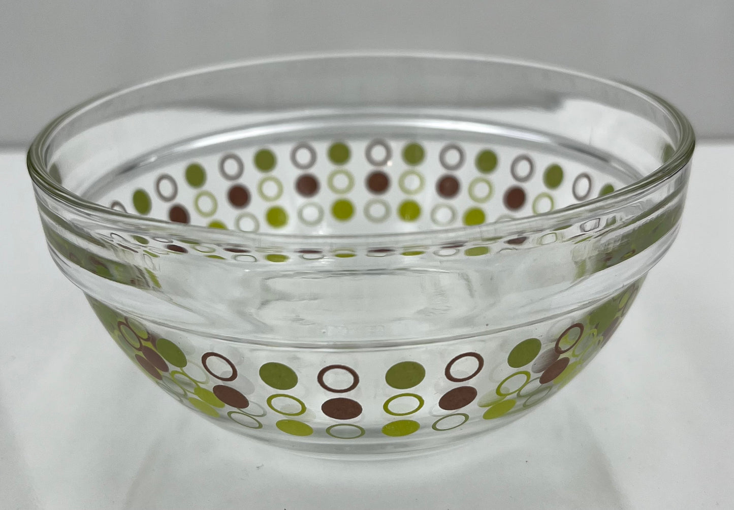 Glass Polka Dot bowl set