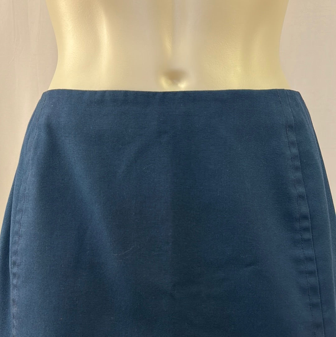Navy Blue 60s Skirt