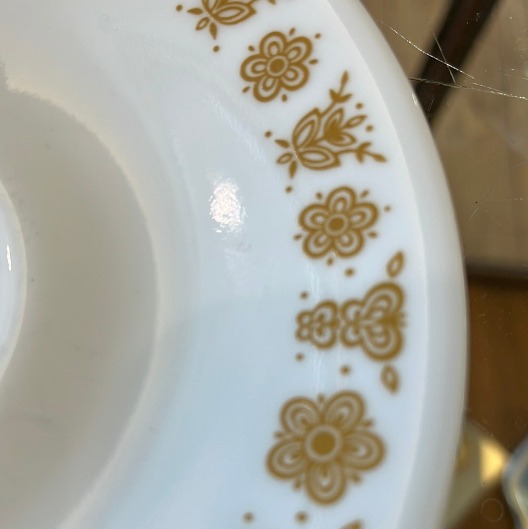 Vintage corelle clearance butterfly gold