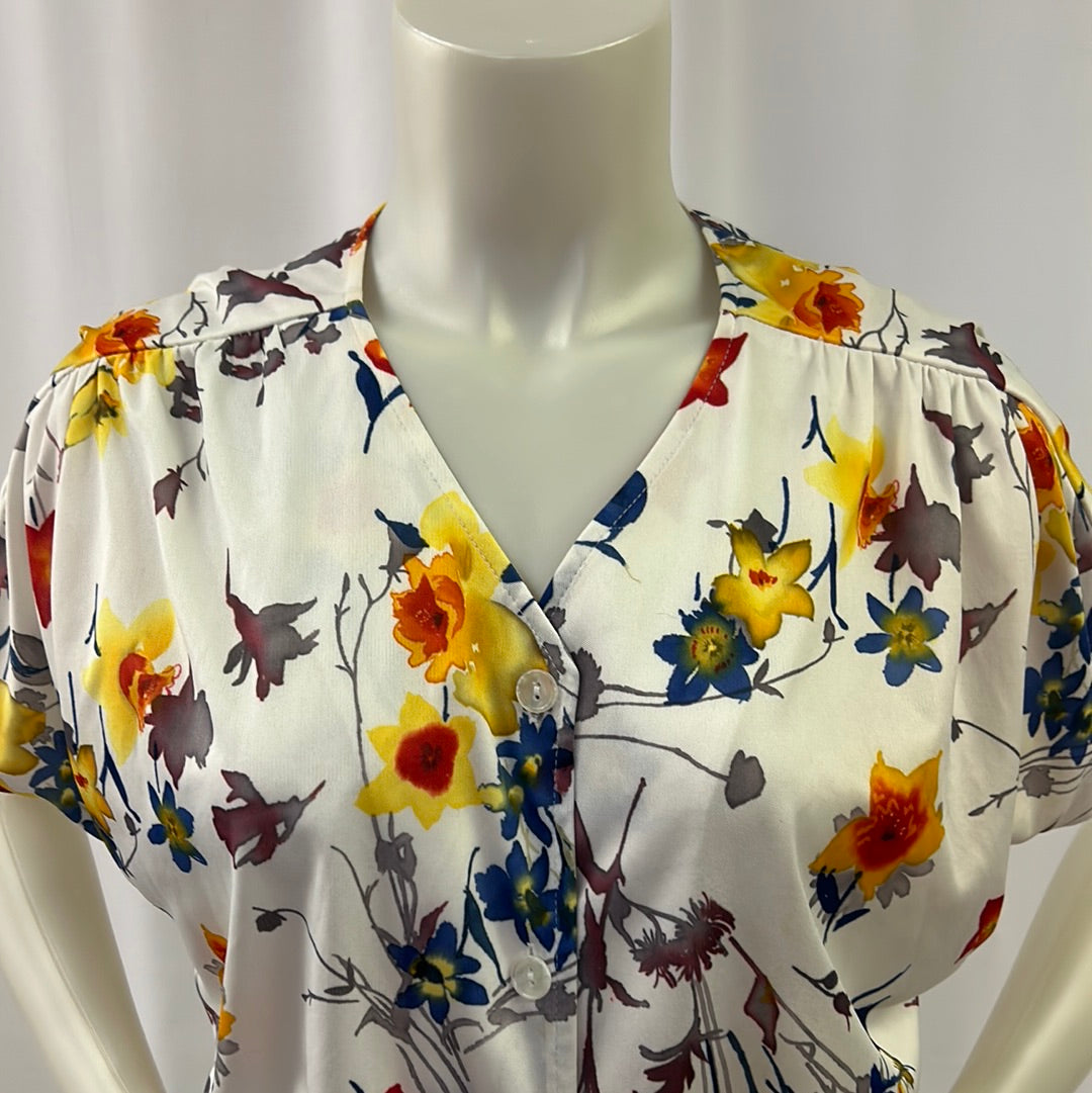 80s Blair Daffodil Blouse