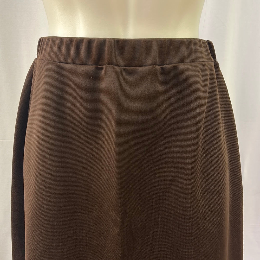Women’s Plain Brown Skirt