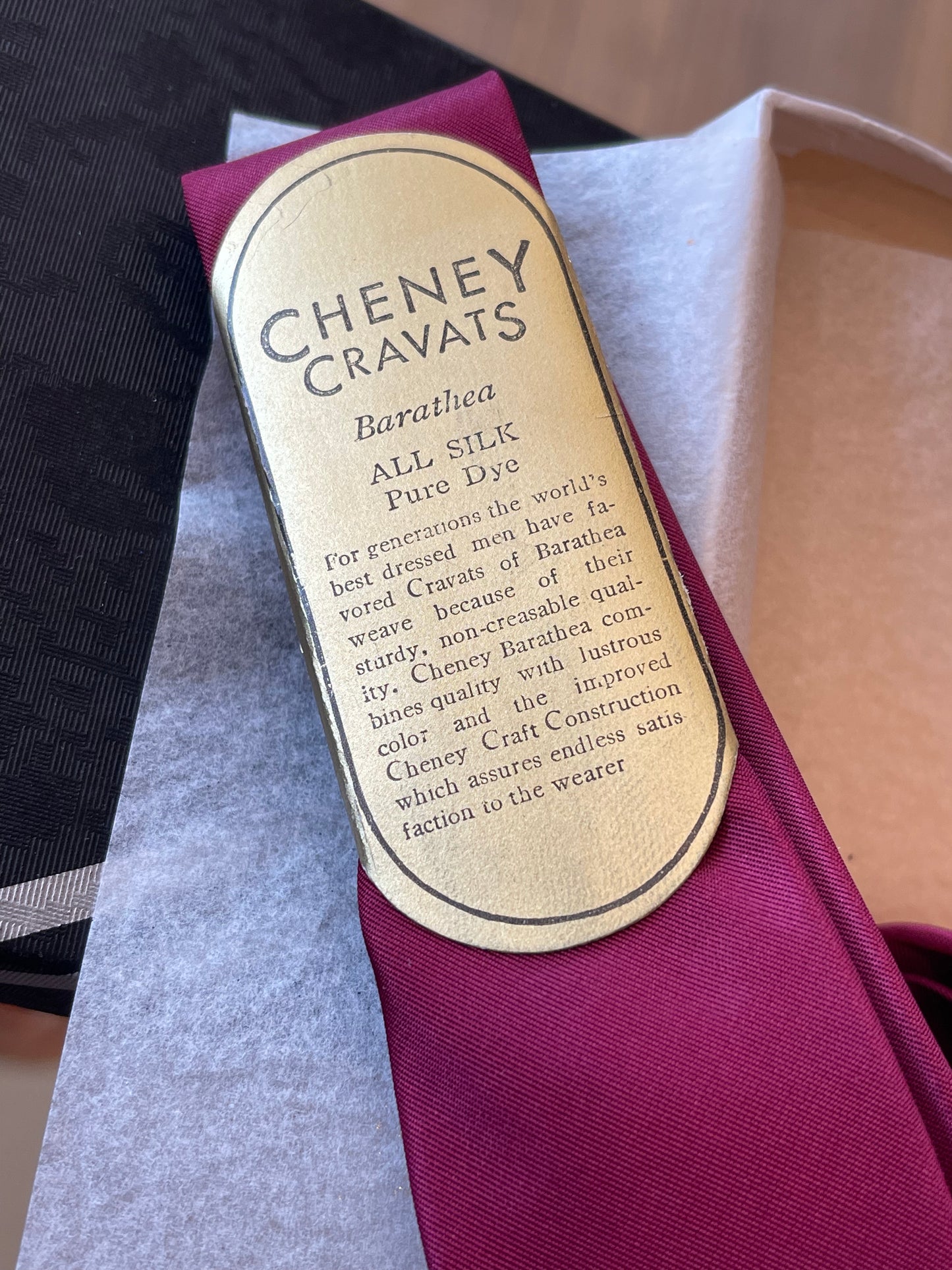 Chaney Cravats Deadstock Tie