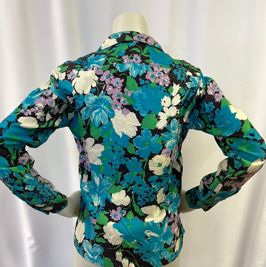 Carol Brent Floral Blouse