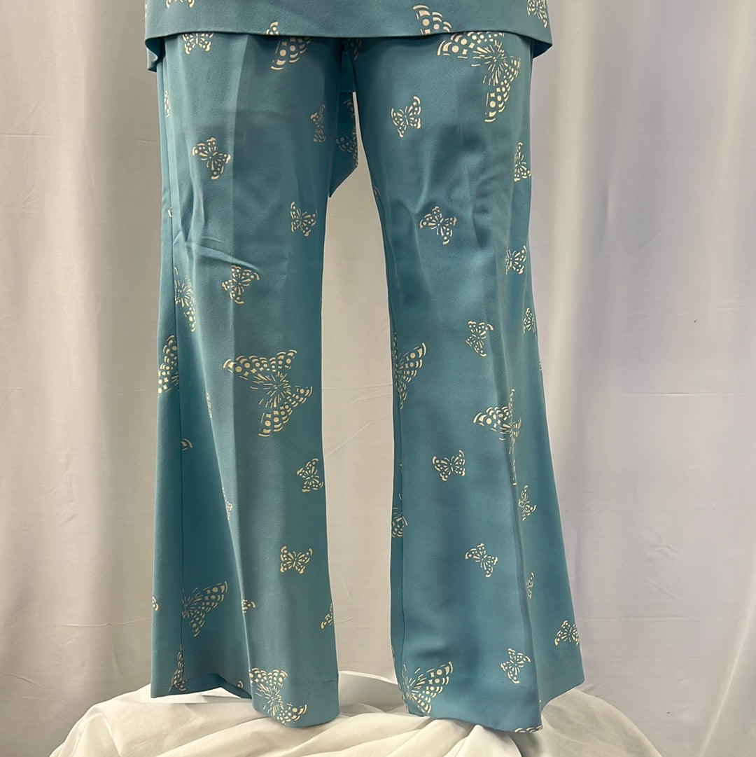 Two-Piece Butterfly Pajama Set