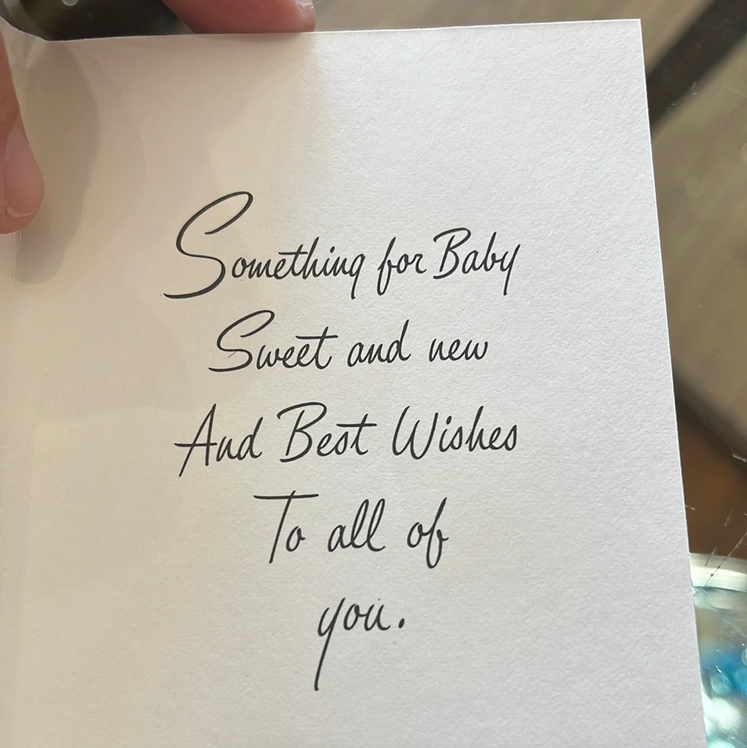 A gift for  your baby card
