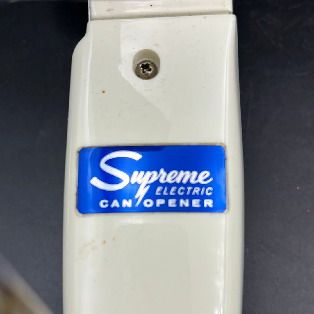 Supreme Electric Can opener – Dupree's Vintage