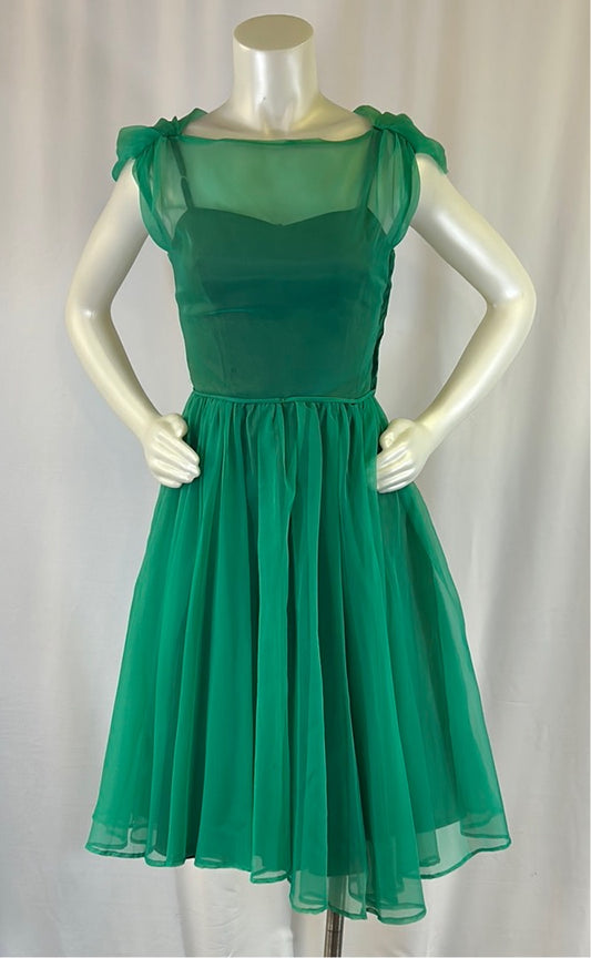 Emerald Green Party Dress