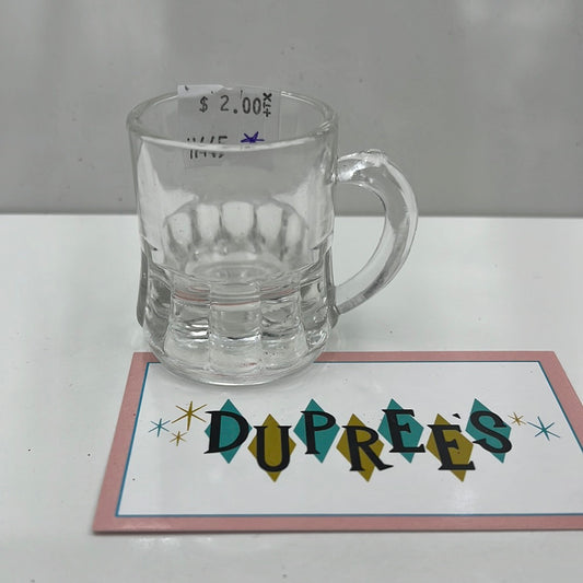 Clear Mug Shotglass