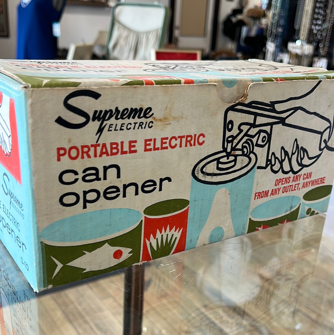Supreme Electric Can opener