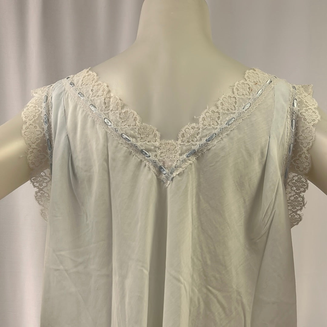 Light Blue Lace Nightgown