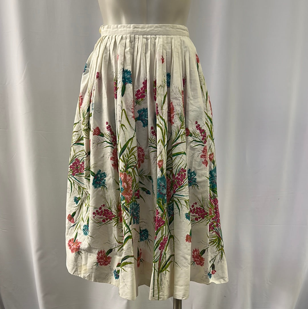 Bobbie Brooks Floral Skirt