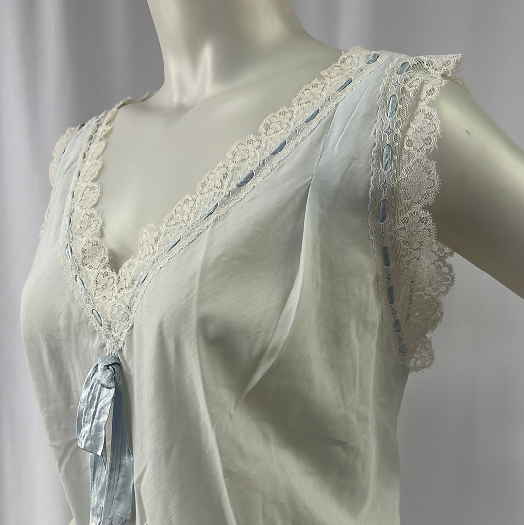 Light Blue Lace Nightgown