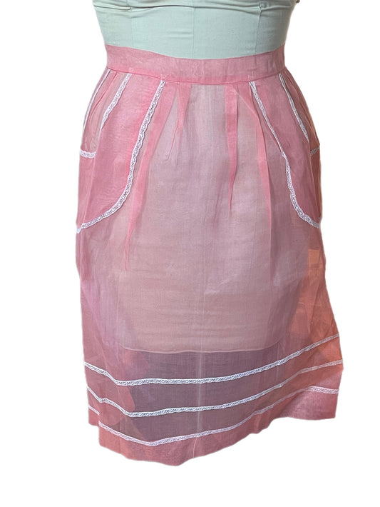 Sheer Pink Kitchen Apron