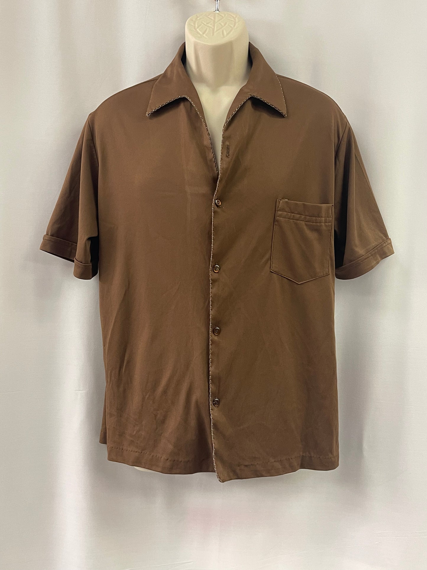 Brown Button up Shirt