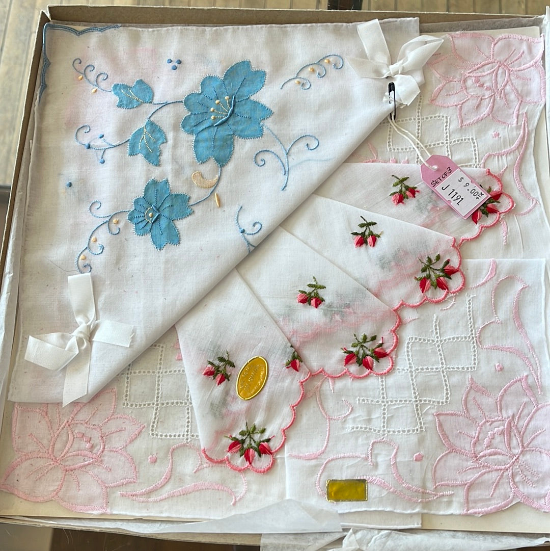 Handkerchief gift ser in box