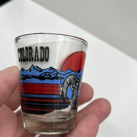 “High Country” Colorado Shot Glass