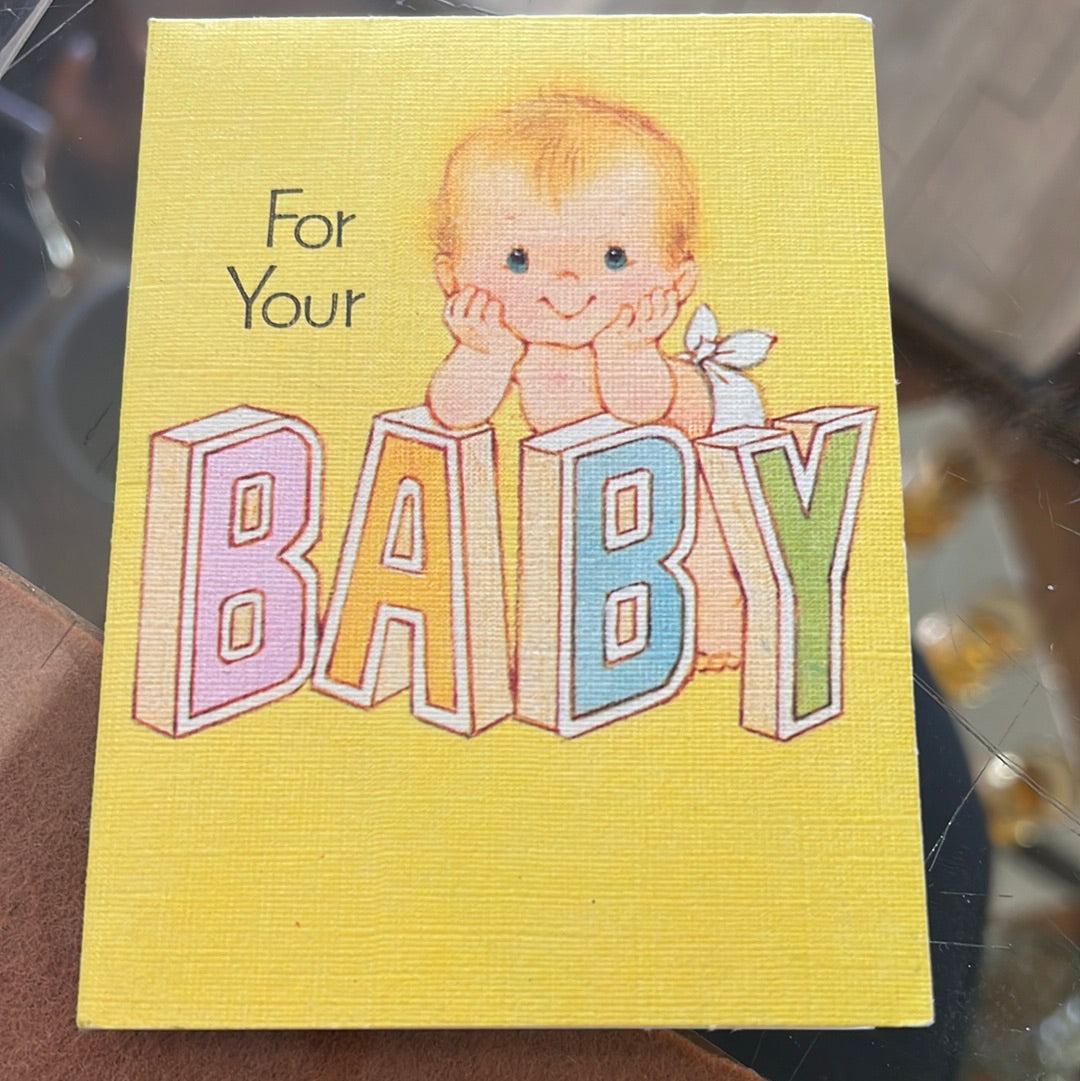 For your baby gift card
