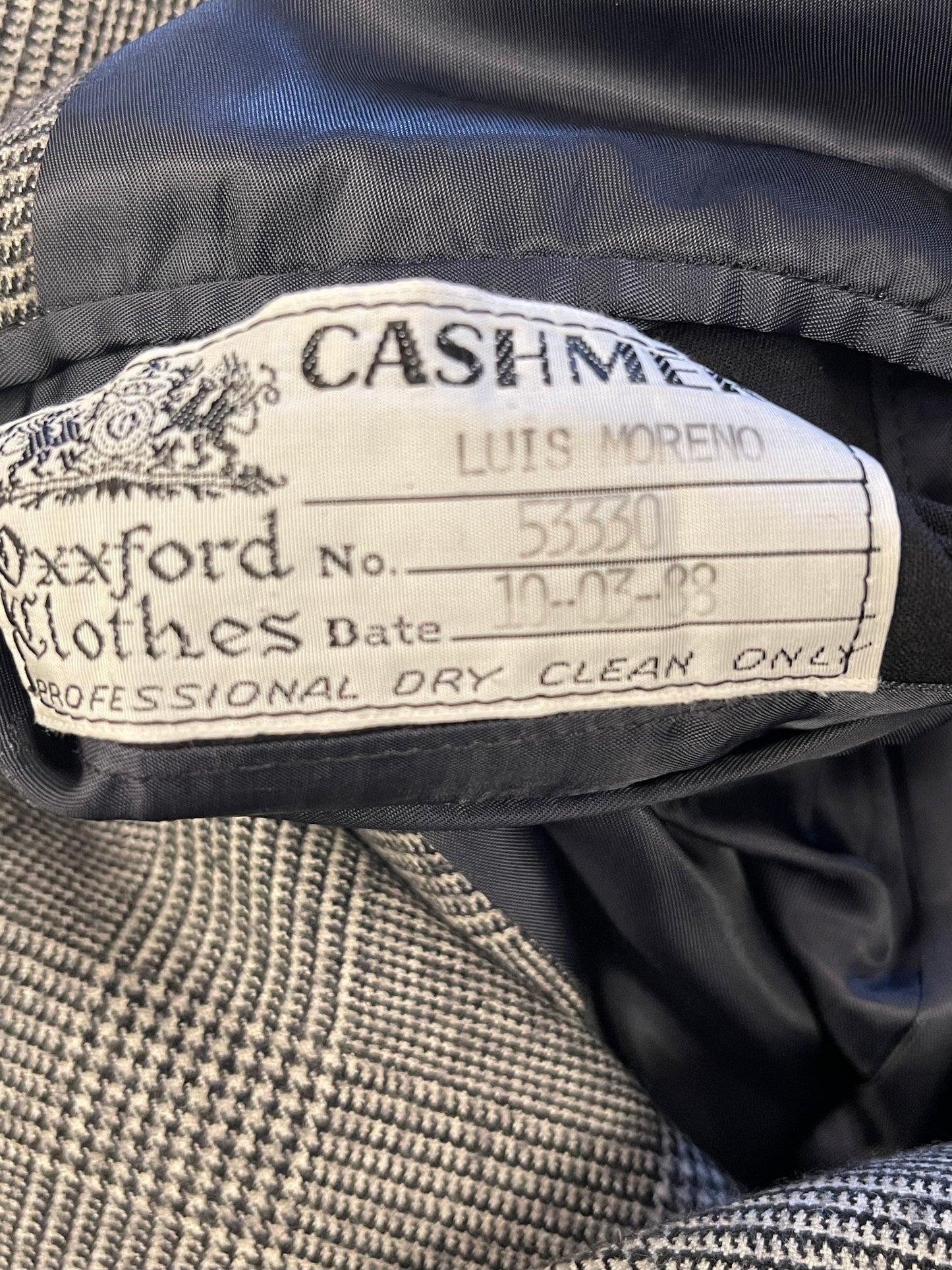 80s Cashmere Suit Jacket