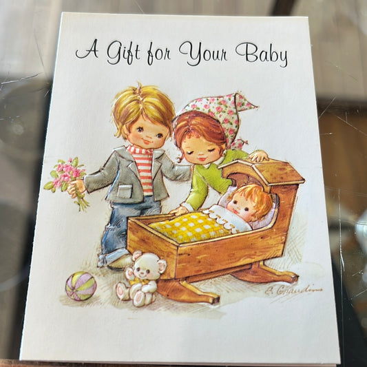 A gift for your baby card
