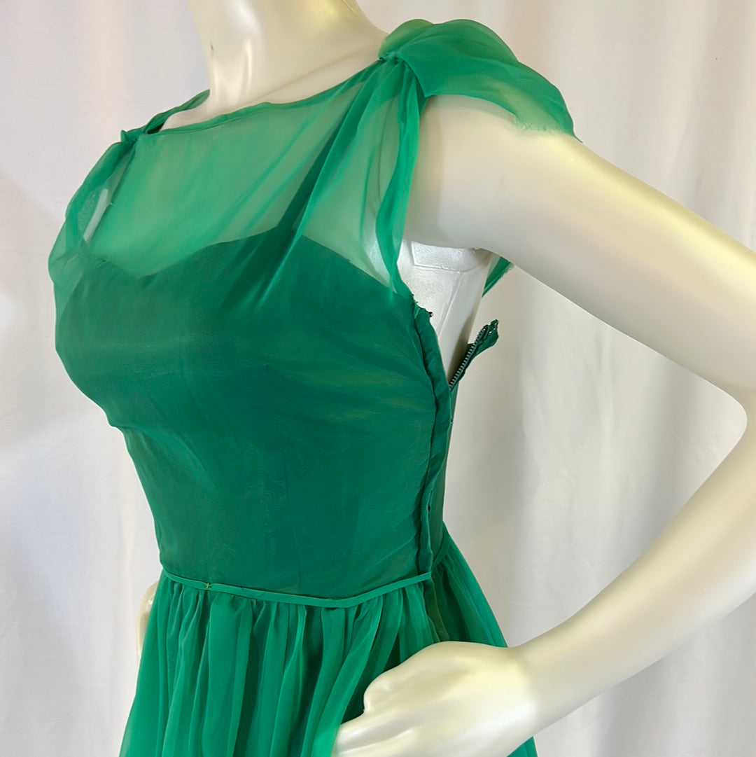 Emerald Green Party Dress