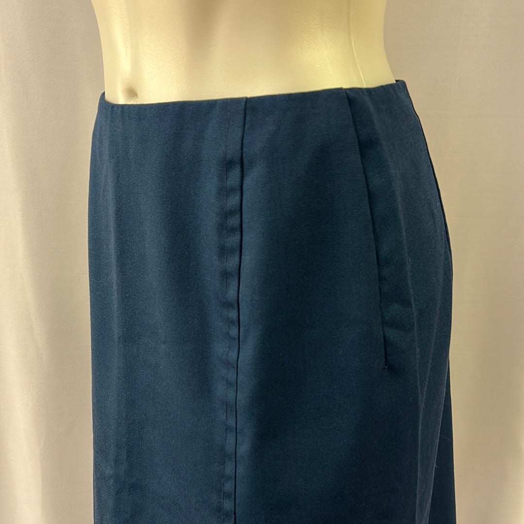 Navy Blue 60s Skirt