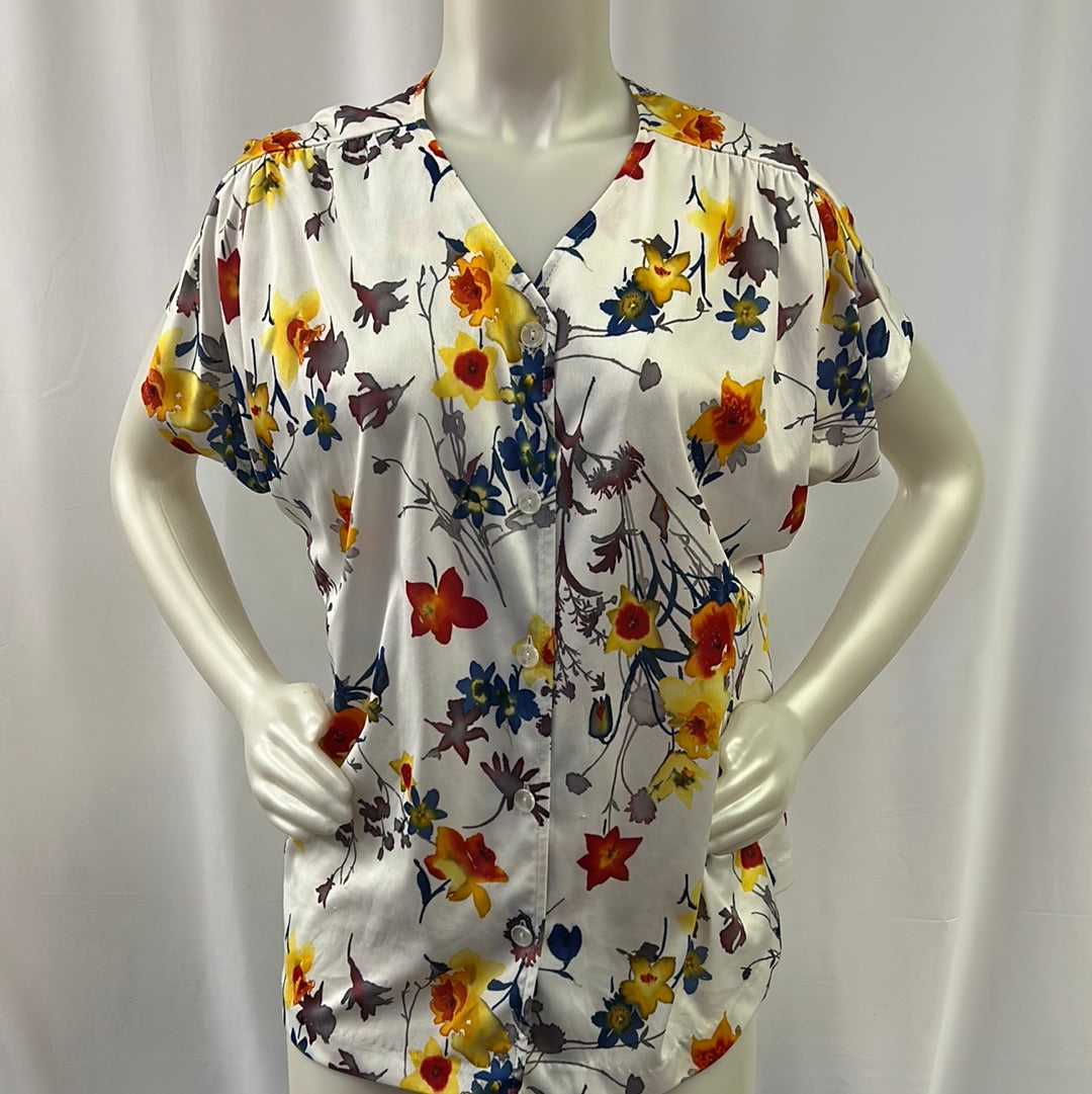 80s Blair Daffodil Blouse