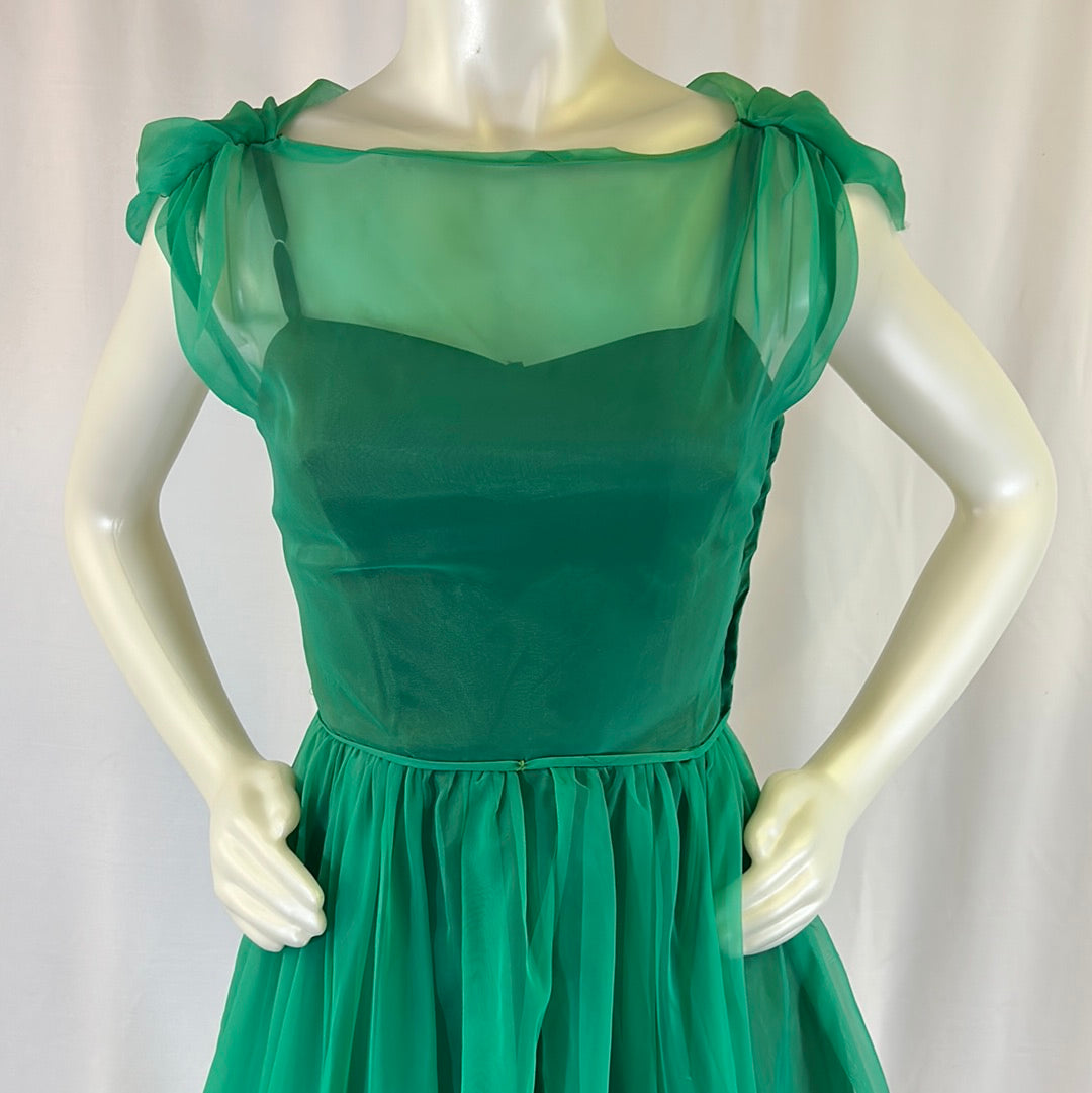 Emerald Green Party Dress