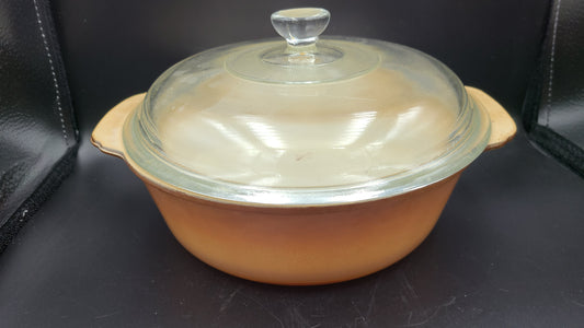 Anchor Hocking Mira Clean Covered Dish Used