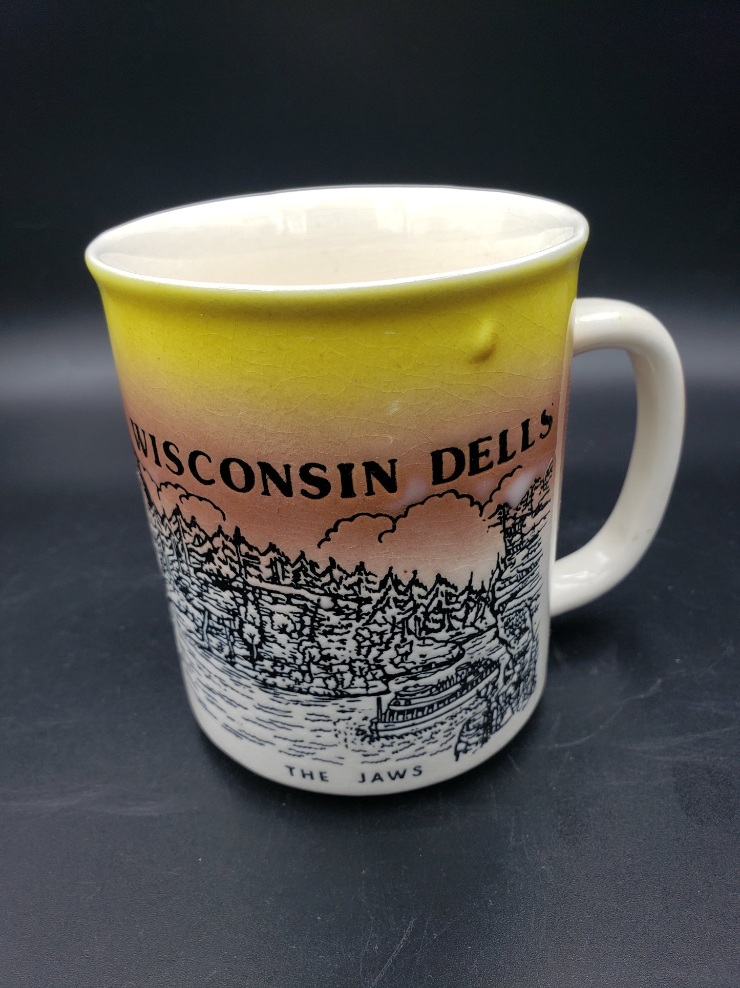 Vintage Wisconsin Dells Collector Mug