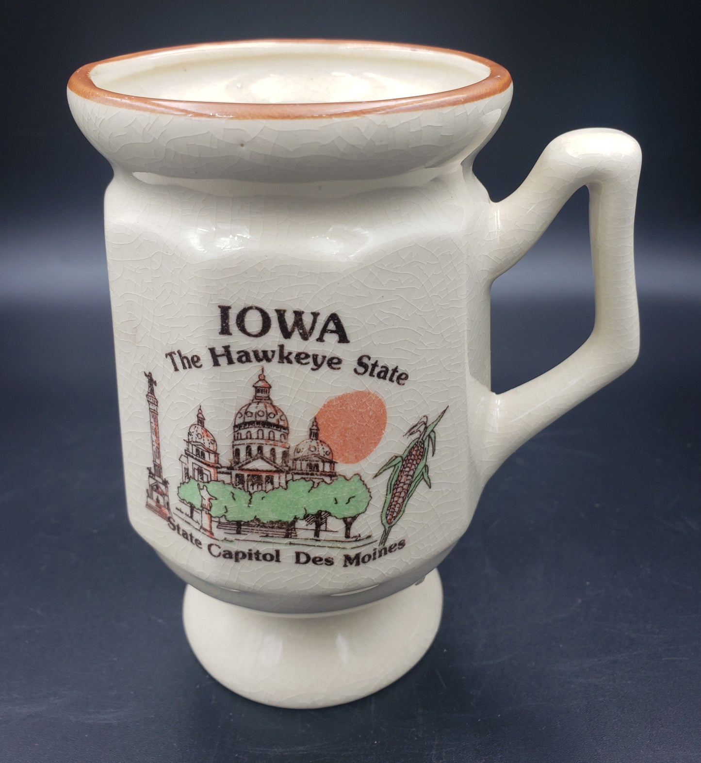 Vintage Iowa State Collector Mug