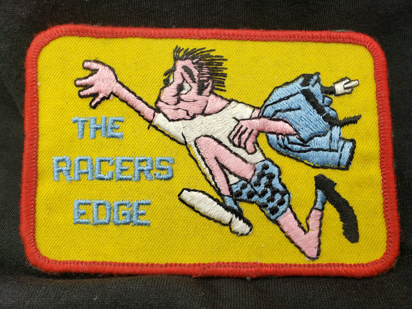 "The Racers Edge" vintage patch