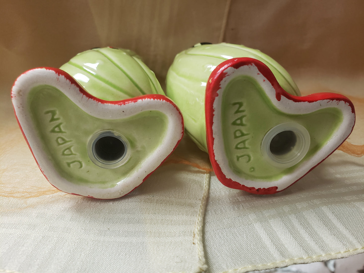 Angry Pickle Salt and Pepper Shakers