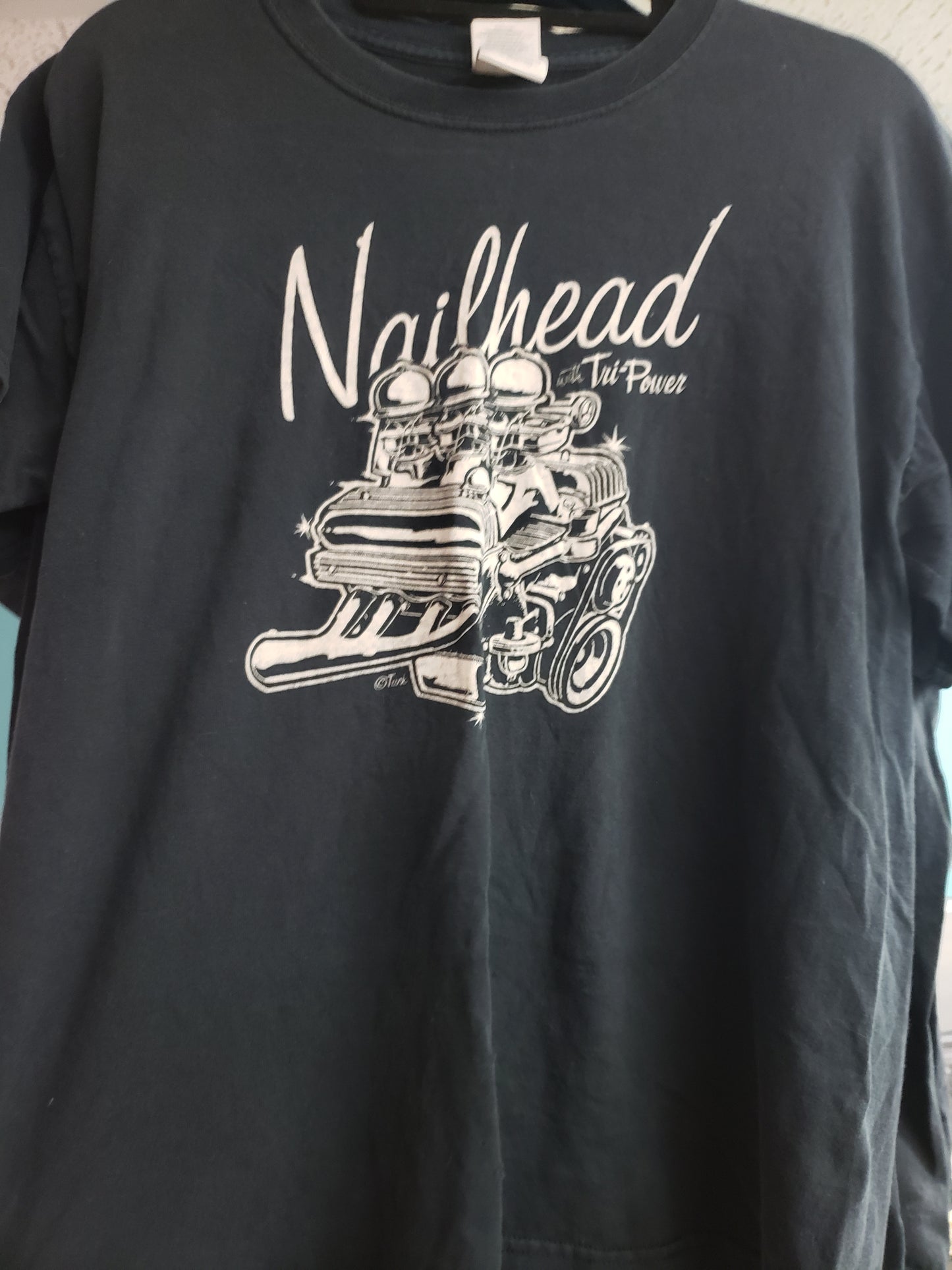 Tuck Nailhead T-shirt size L