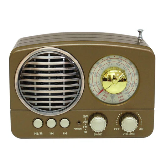 Vintage Retro Decorative Radio with Bluetooth