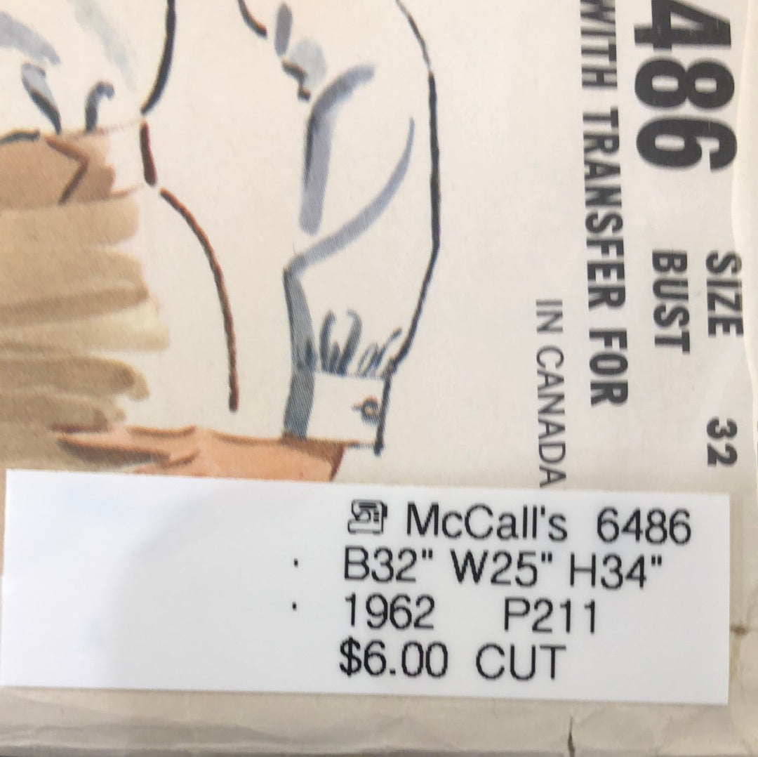 McCalls 6486