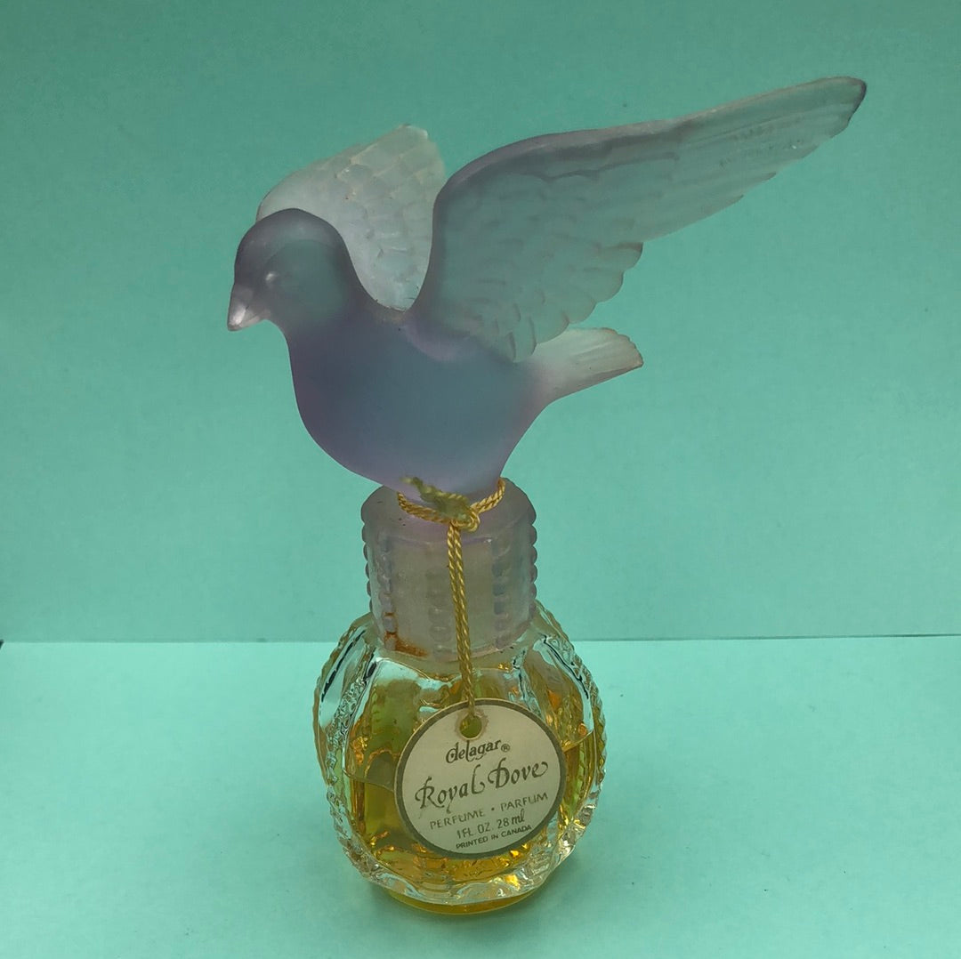 Royal Dove bird perfume bottle