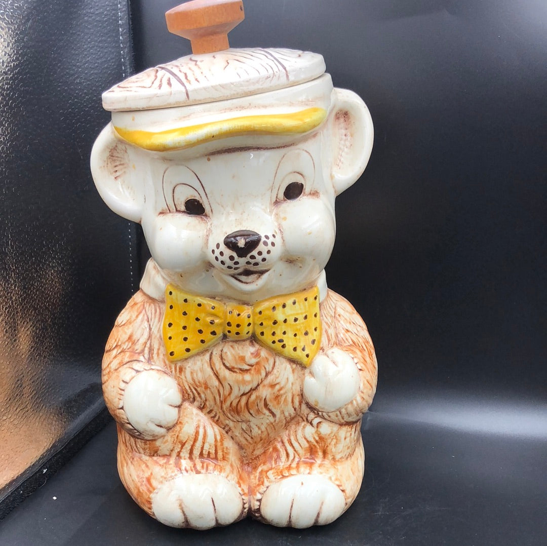Teddy Bear Treasure Craft Cookie Jar