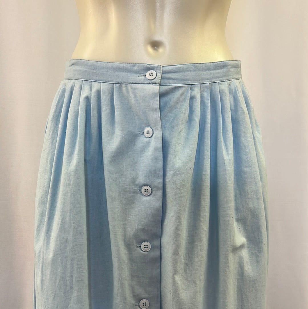 80’s Powder Blue Skirt