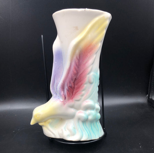 Ceramic Bird Wall Vase