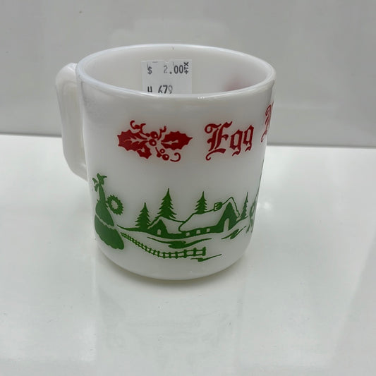 Hazel Atlas EggNog Mug