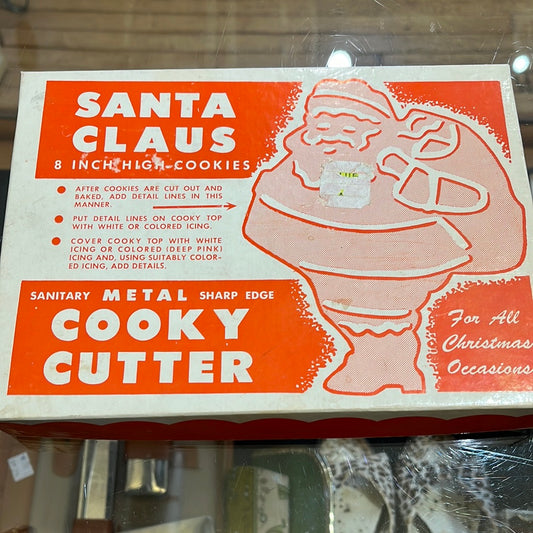Santa cookie cutter