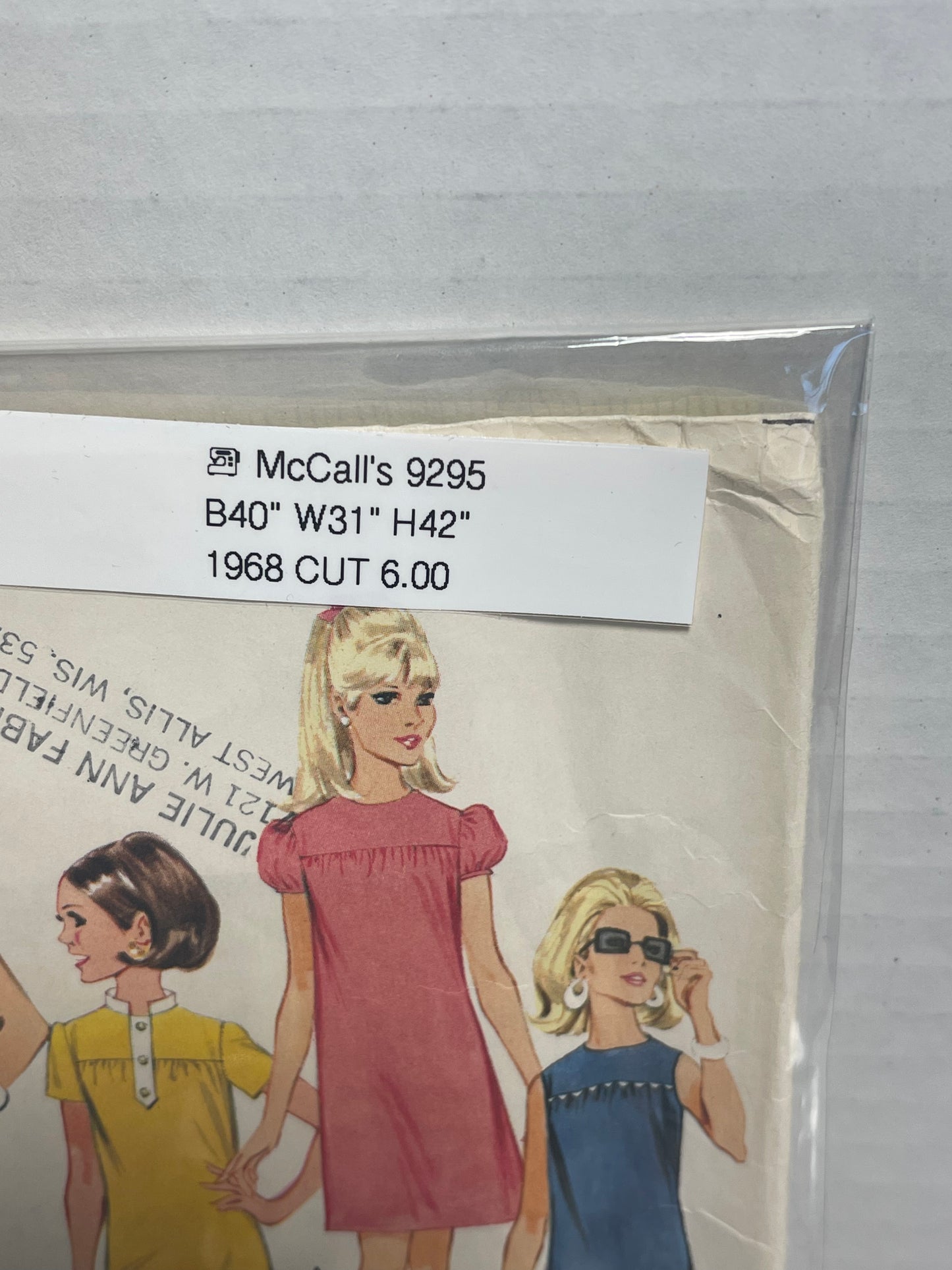 McCall’s 9295