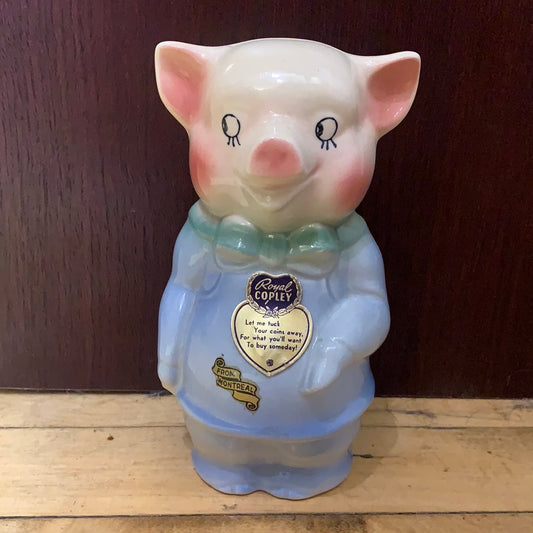 Royal Copley Piggy Bank