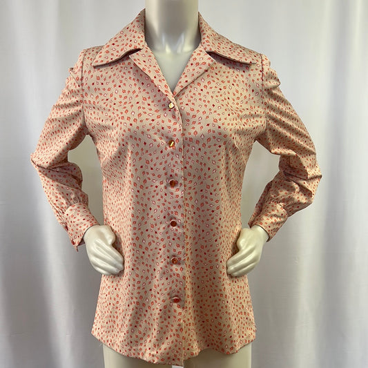 70s Autumn Leaf Longsleeve Top